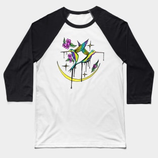 Humming Birds Baseball T-Shirt